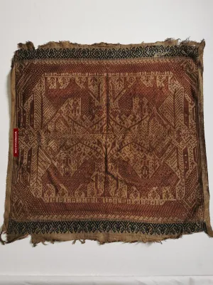 314 Exquisite ANtique Sumatra Weaving Tampan Shipcloth Textile