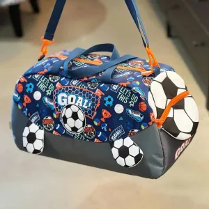 AESTHETIC FOOTBALL DUFFEL BAG