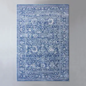 Artistic Blue Persian Motif Rug　160×230