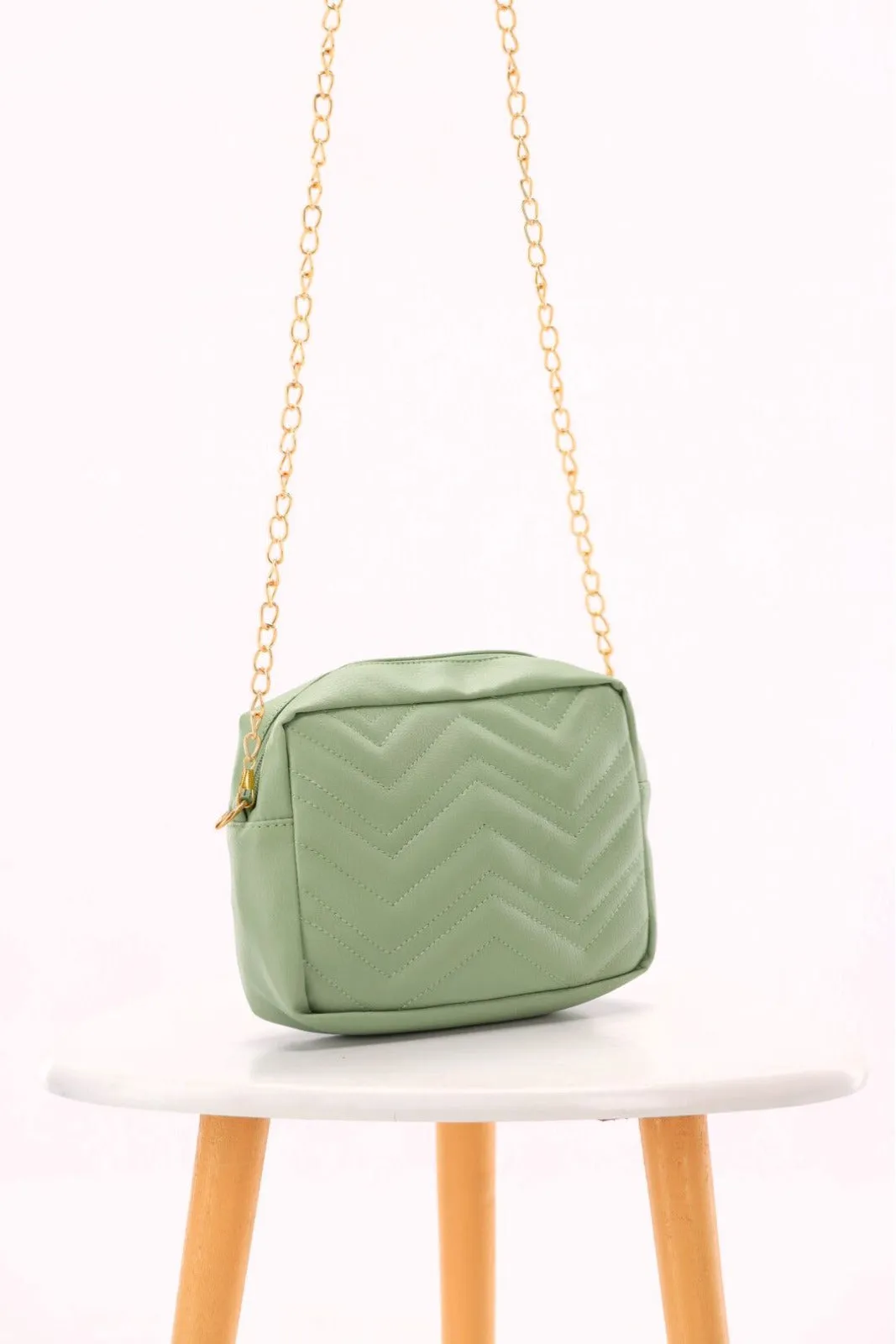 AURA CROSS BODY GREEN