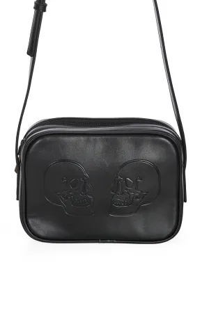 Banned Apparel - Twin Skull Crossbody Bag