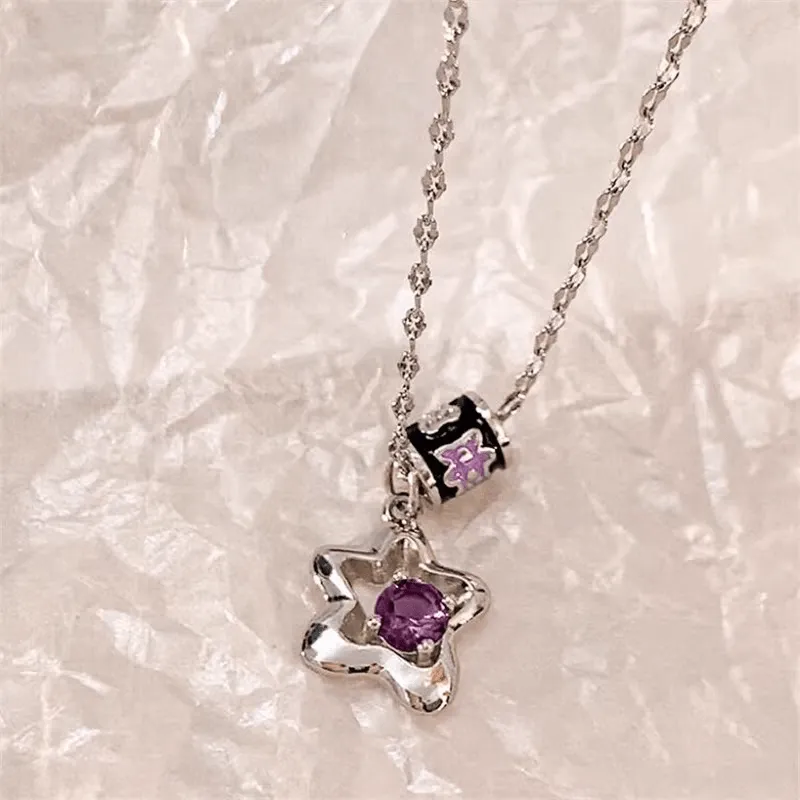 Bear Star Charm Necklace