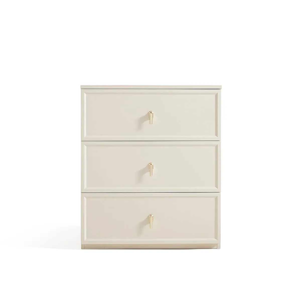 Beige Storage Drawer Chest