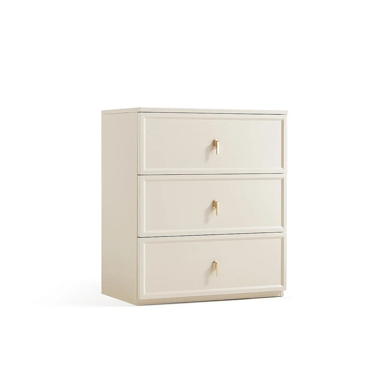 Beige Storage Drawer Chest