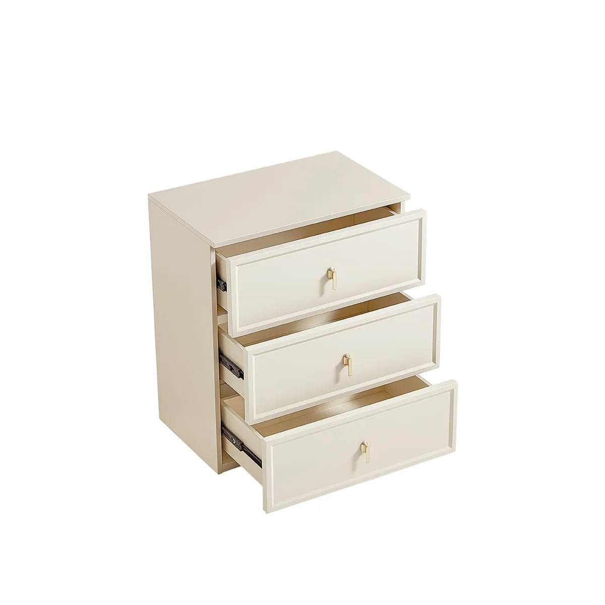 Beige Storage Drawer Chest