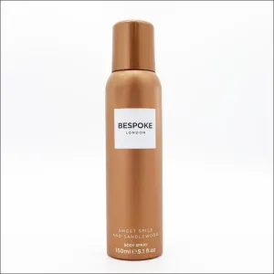 Bespoke London Sweet Spice And Sandalwood Body Spray 150ml