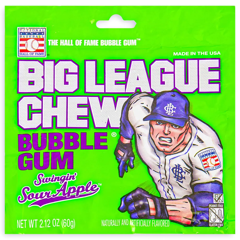 Big League Chew Swingin' Sour Apple