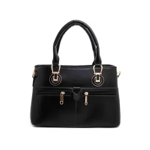 Black Formal Hand Bag P54527