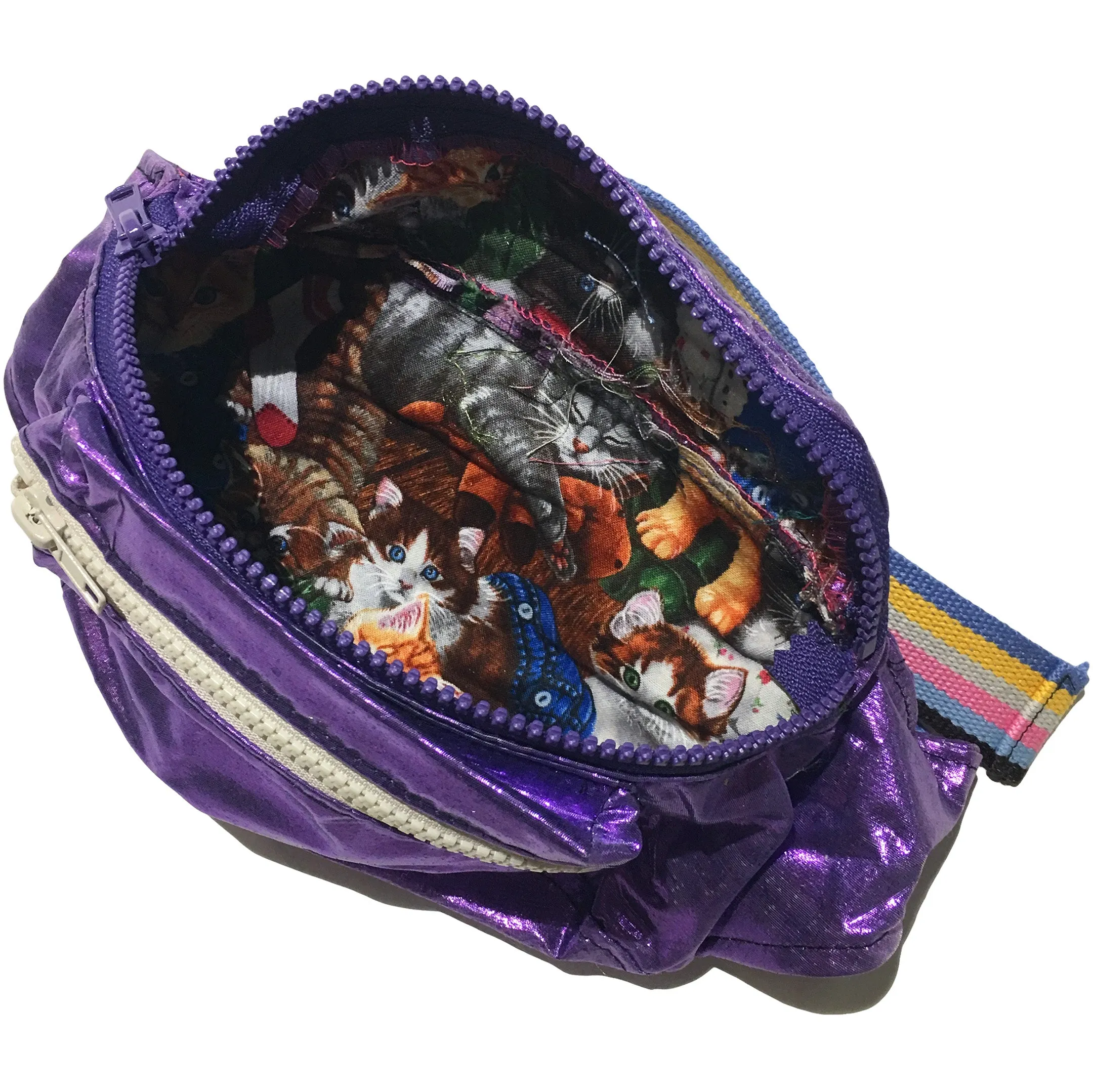 Blim Purple Shimmery Fanny Pack