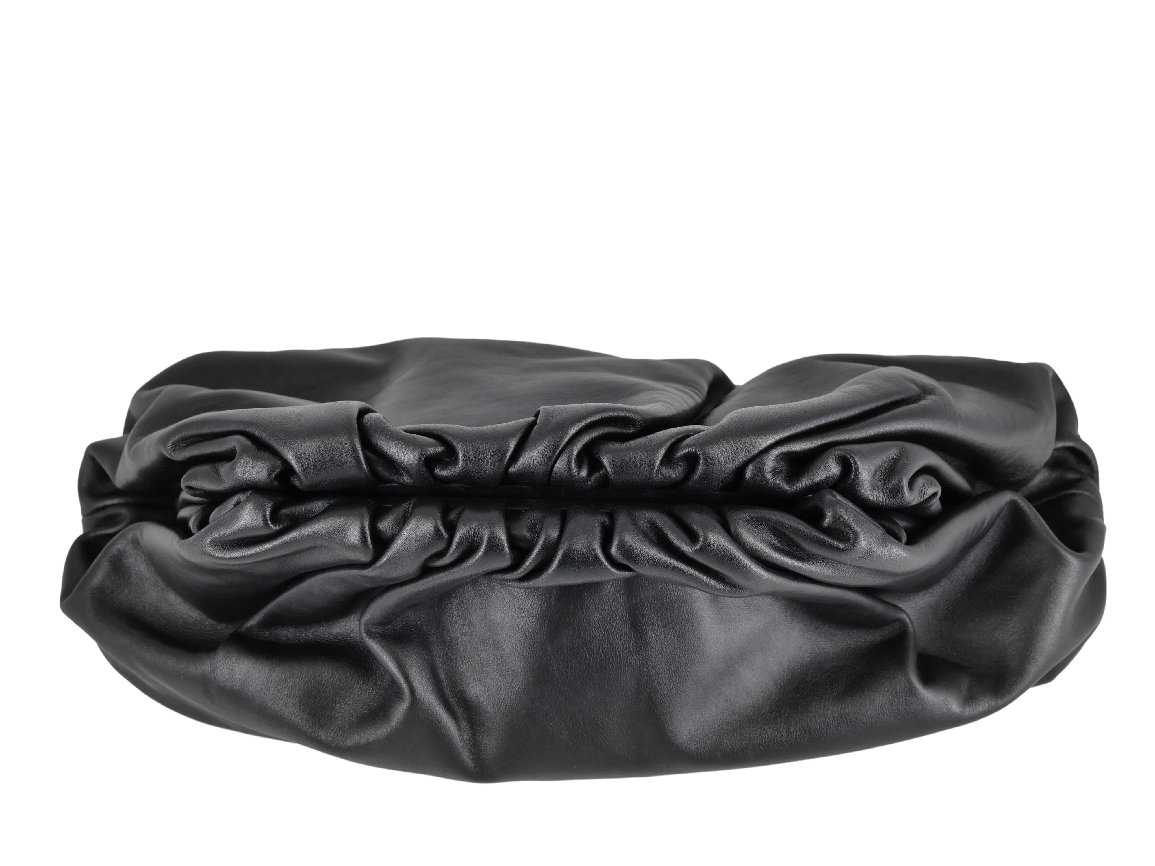 Bottega Veneta Black Soft Clutch RJL1810