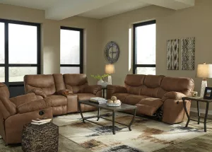 Boxberg Bark Reclining Living Room Set