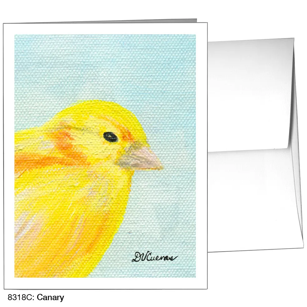 Canary, Greeting Card (8318C)