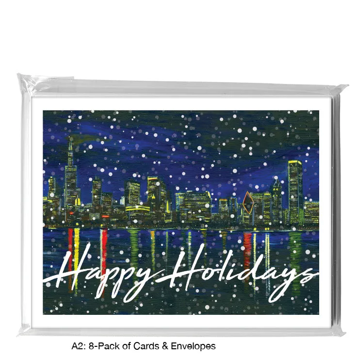 Chicago Lights, Greeting Card (7315N)