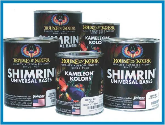 Clear - Shimrin (1st Gen) Marblizer Artistic Basecoat, 1 Quart House of Kolor