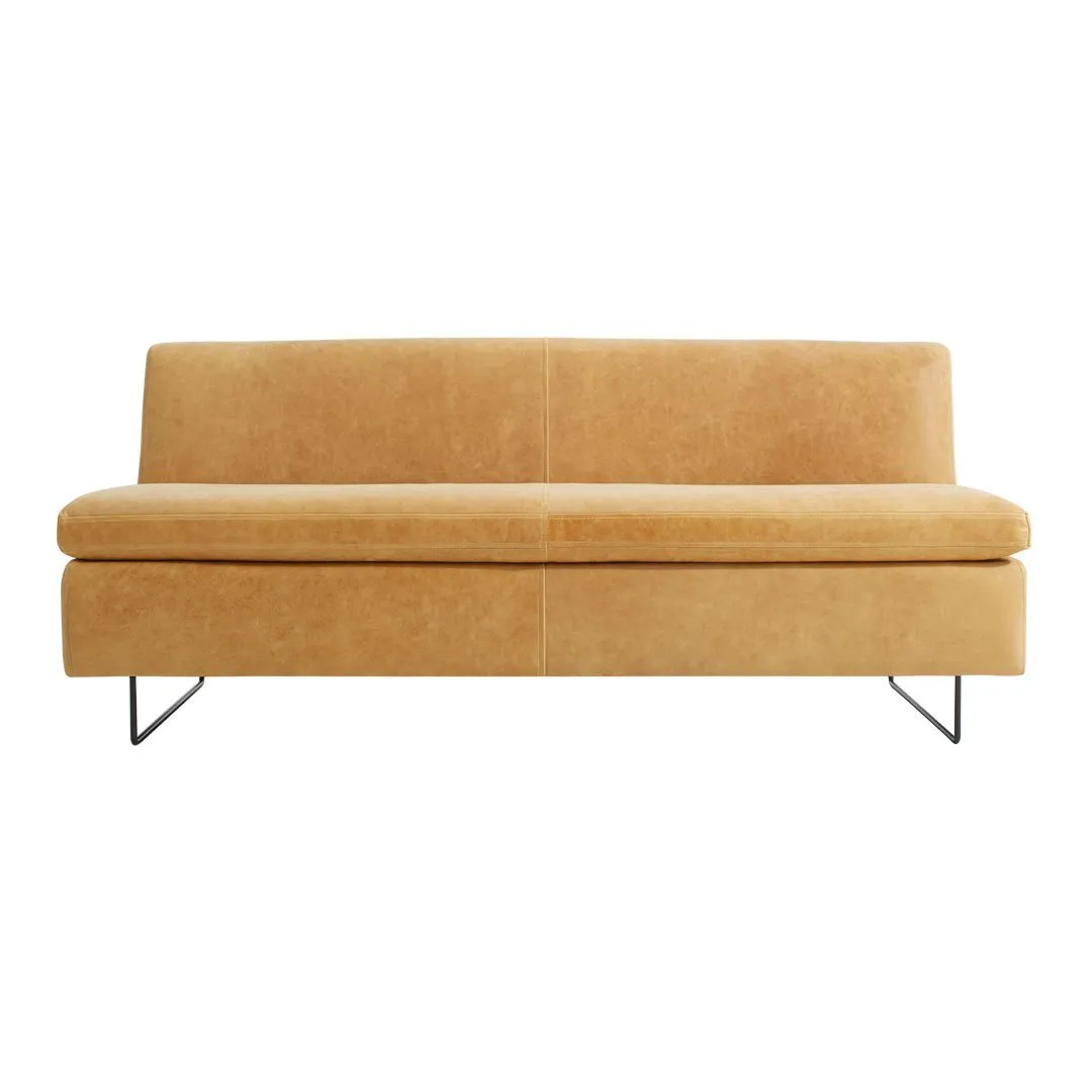 Clyde 67" Leather Sofa