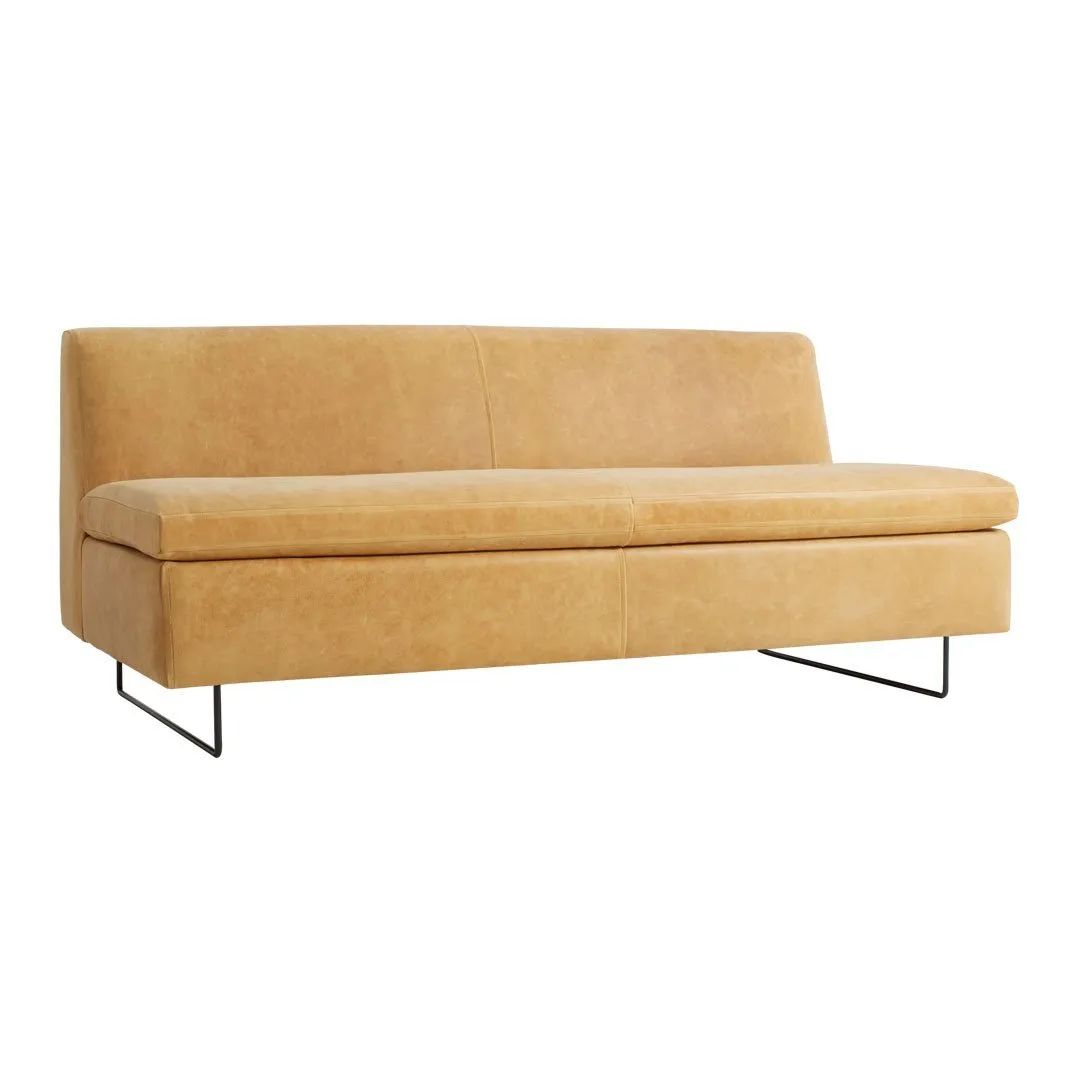 Clyde 67" Leather Sofa