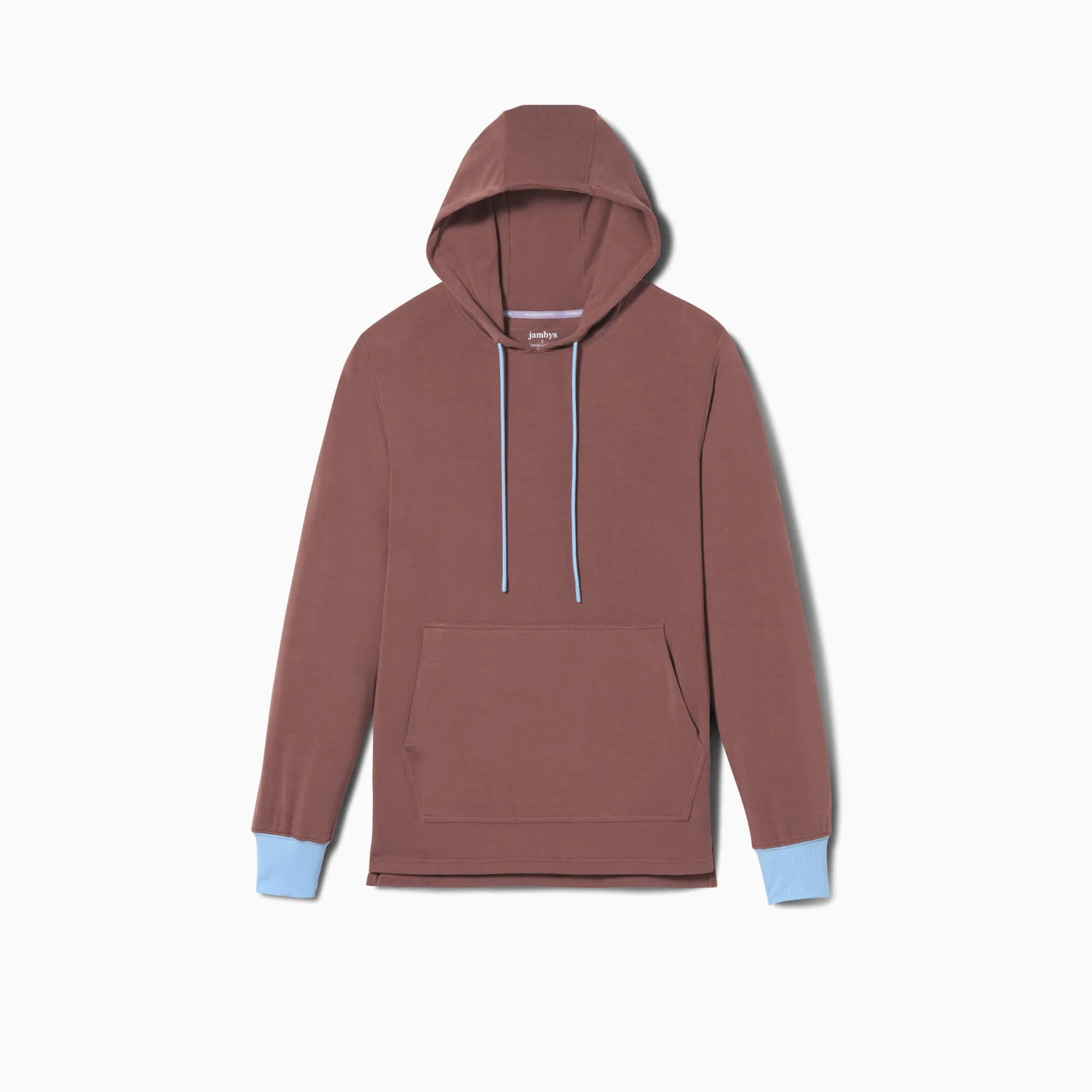 Cocoa/Cerulean House Hoodie