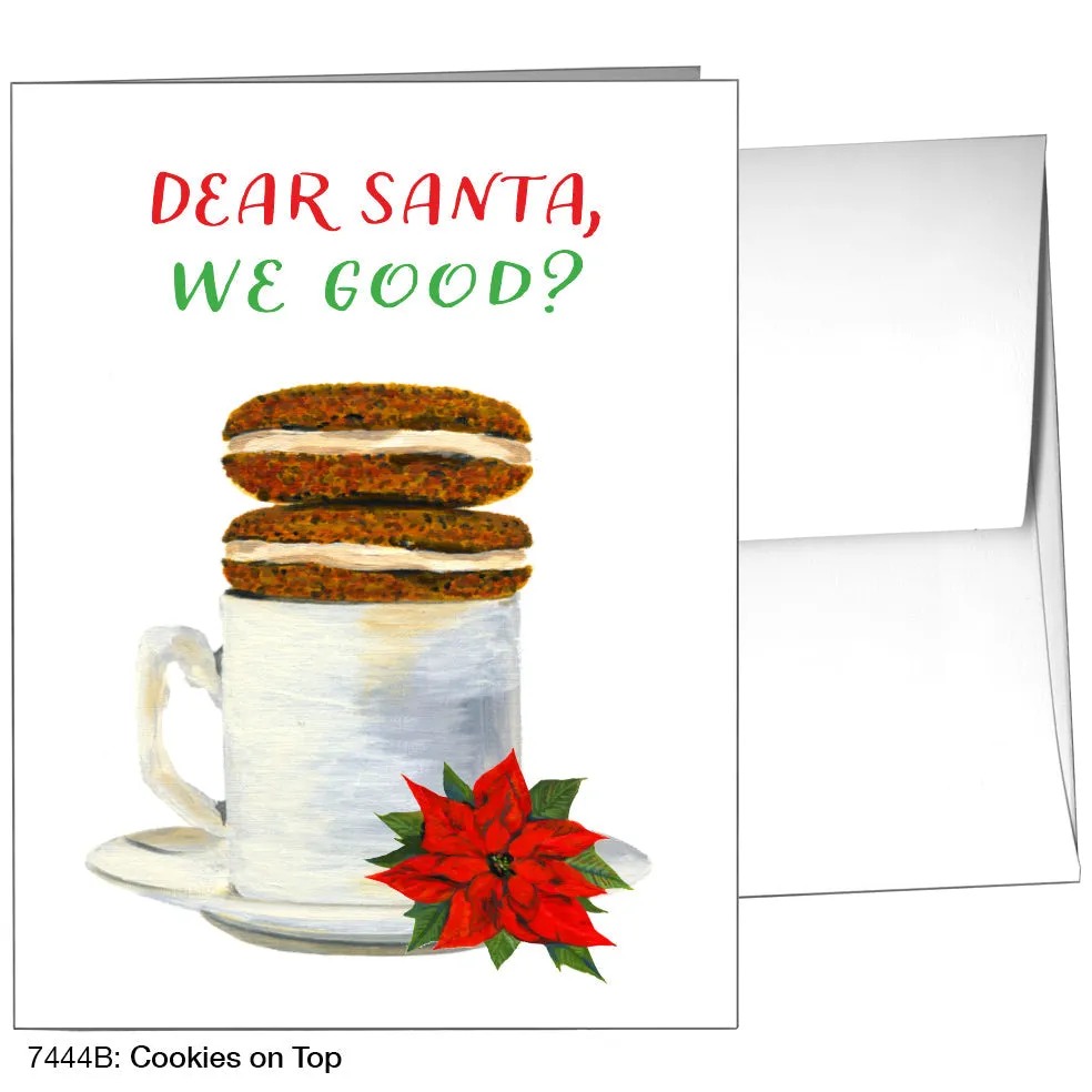 Cookies On Top, Greeting Card (7444B)