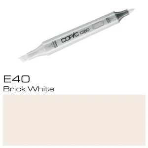 Copic Ciao Marker E40 Brick White