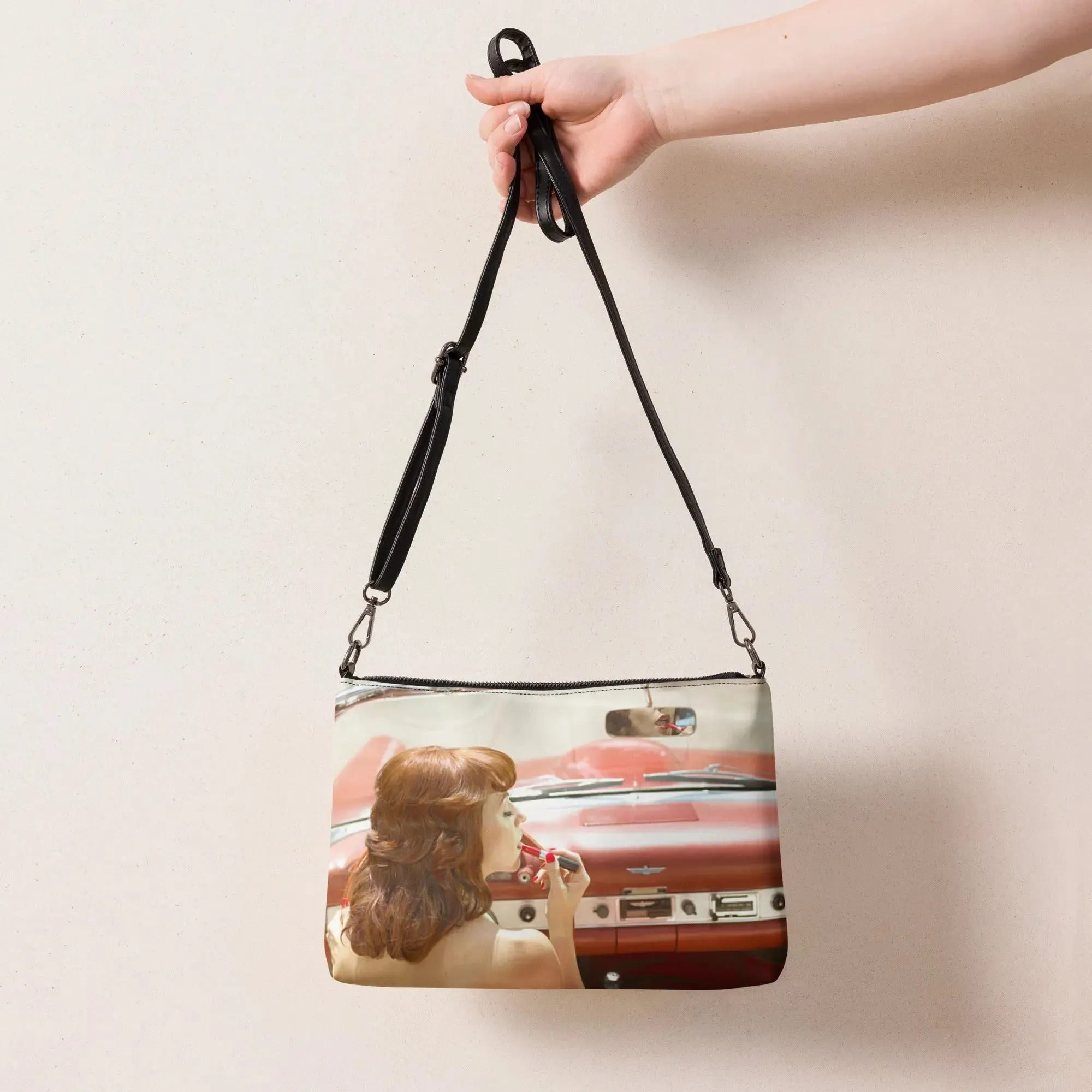 Crossbody Bag Retro Vintage Pin-up Girl