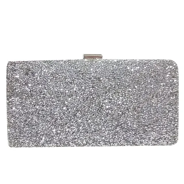 Crystal Clutch Party Purse