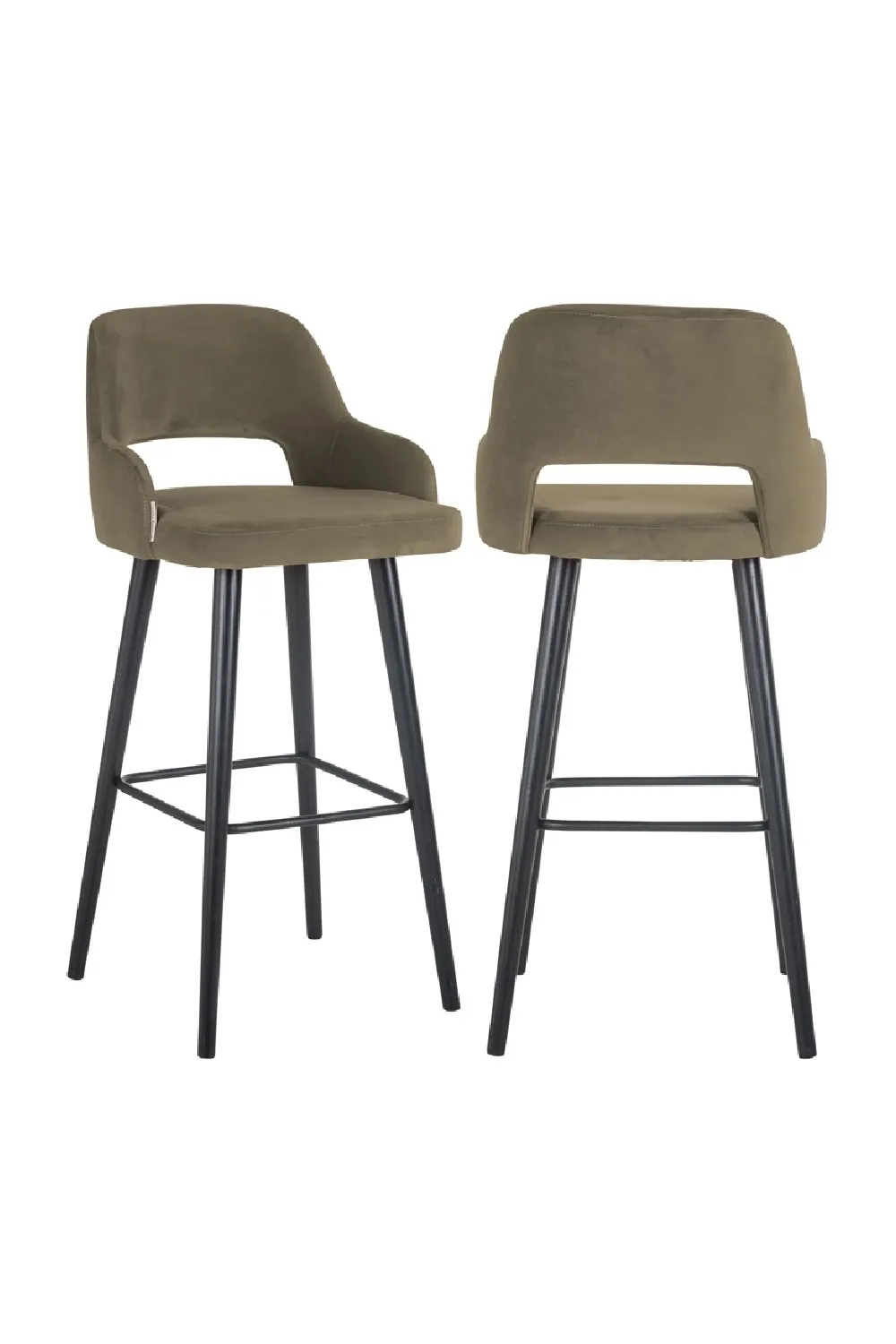 Cut-Out Back Bar Stool | OROA Antony