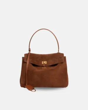 Daniela – Timeless sophisticated design – Suede-look handbag