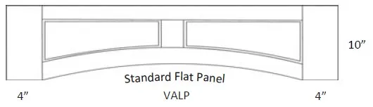 EB27-VALP-36 Elegant Ocean Valance