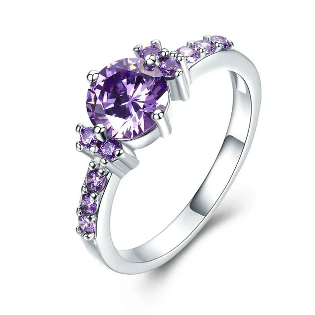 Elegant Amethyst Ring