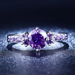 Elegant Amethyst Ring