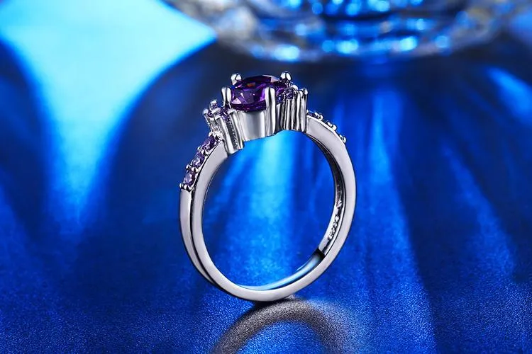 Elegant Amethyst Ring