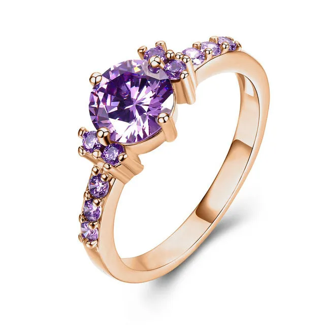 Elegant Amethyst Ring