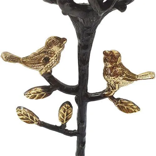 Emanuel Artistic Brass Candlesticks Tree Of Life