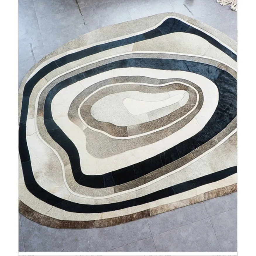 Exquisite Modern Hair-On Cowhide Area Rug