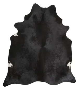 Exquisite Natural Cow Hide Black