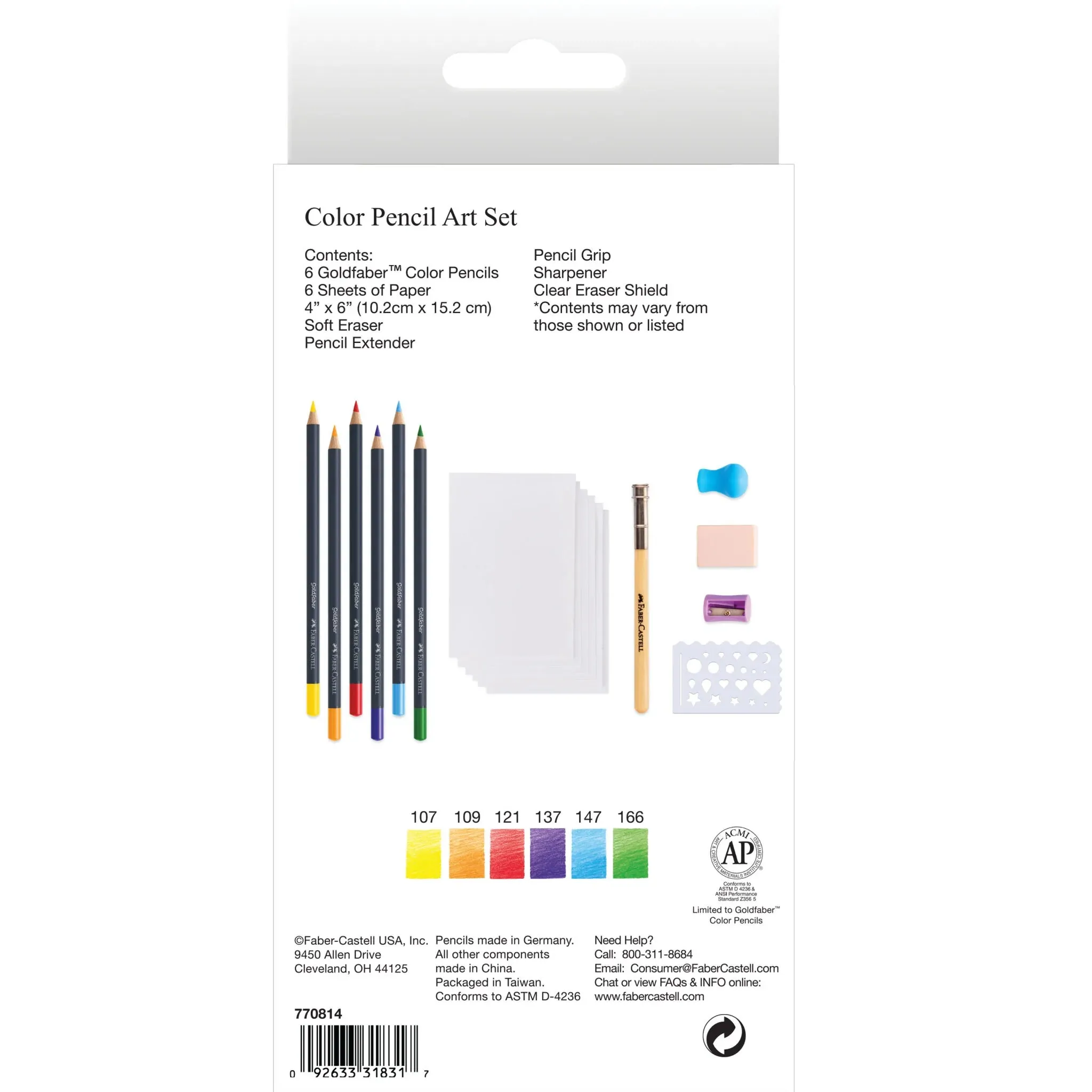 Faber-Castell Creative Studio Color Pencil Art Set