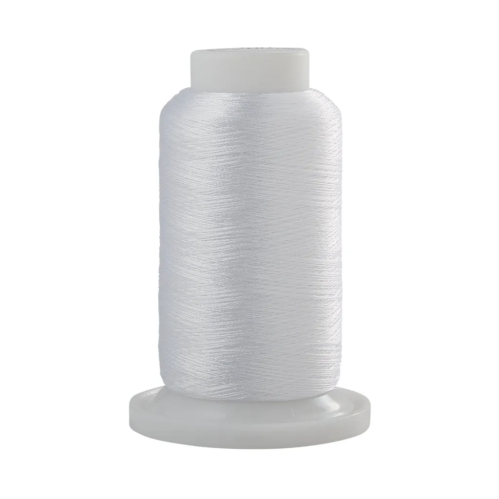 Fine Line Embroidery Thread - White 1500 Meters (T010)