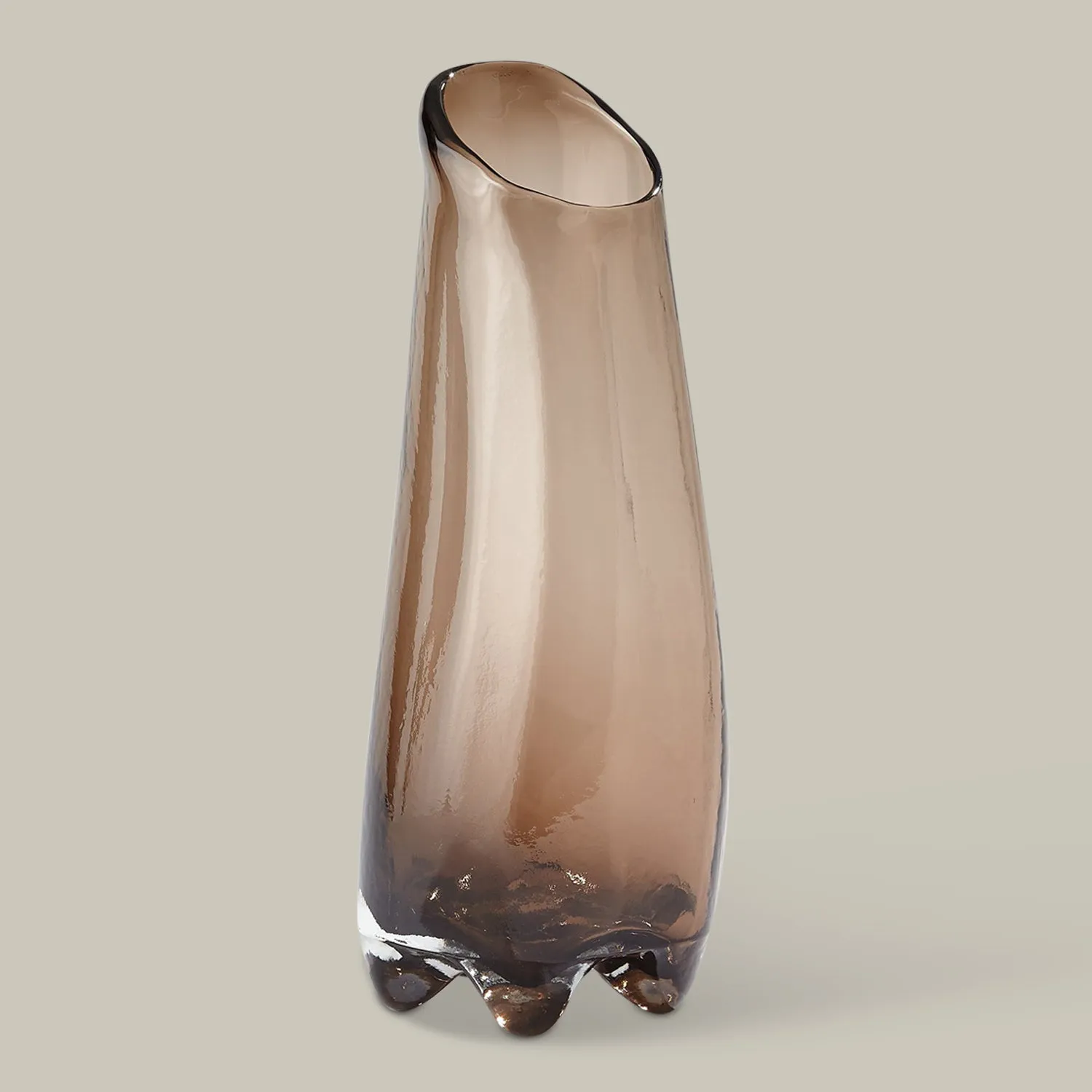 Fleur de Verre Vases (Doré)