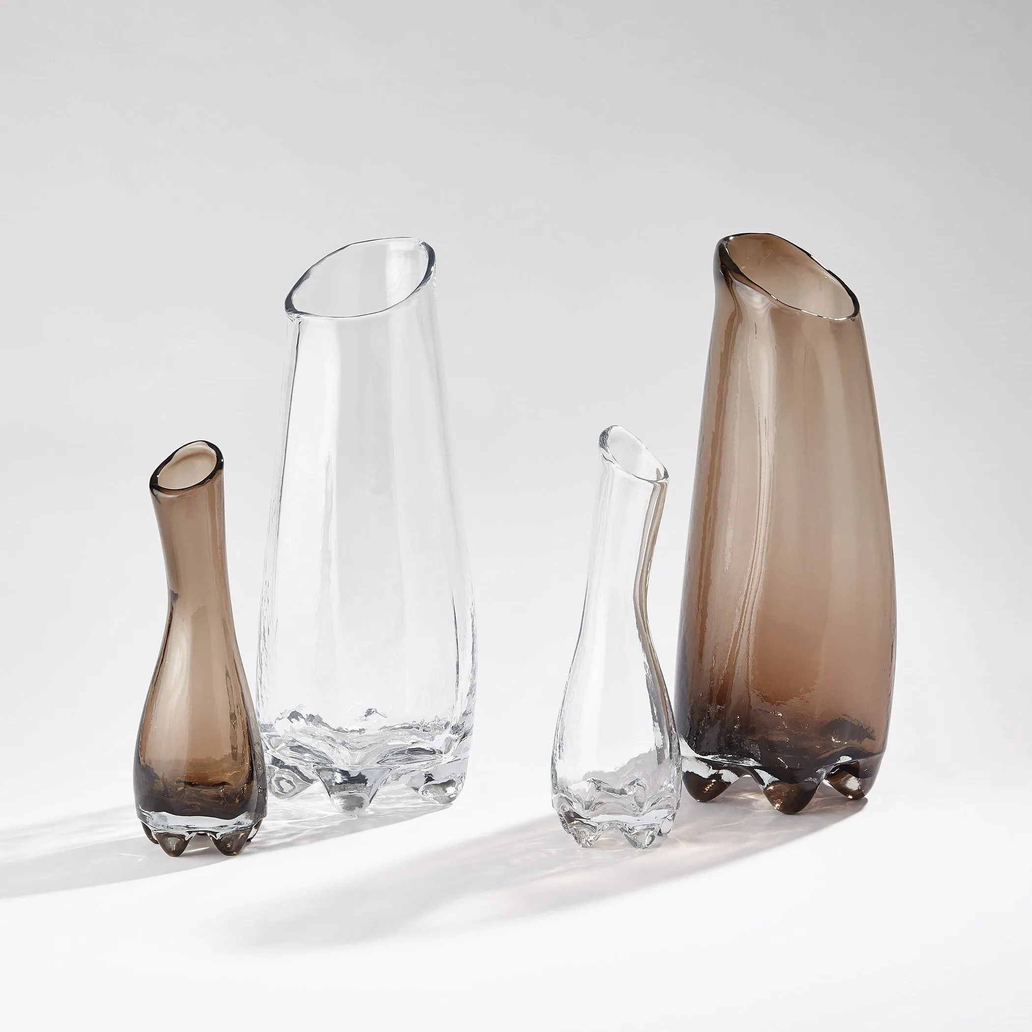 Fleur de Verre Vases (Doré)