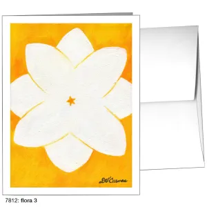 Flora 3, Greeting Card (7812)