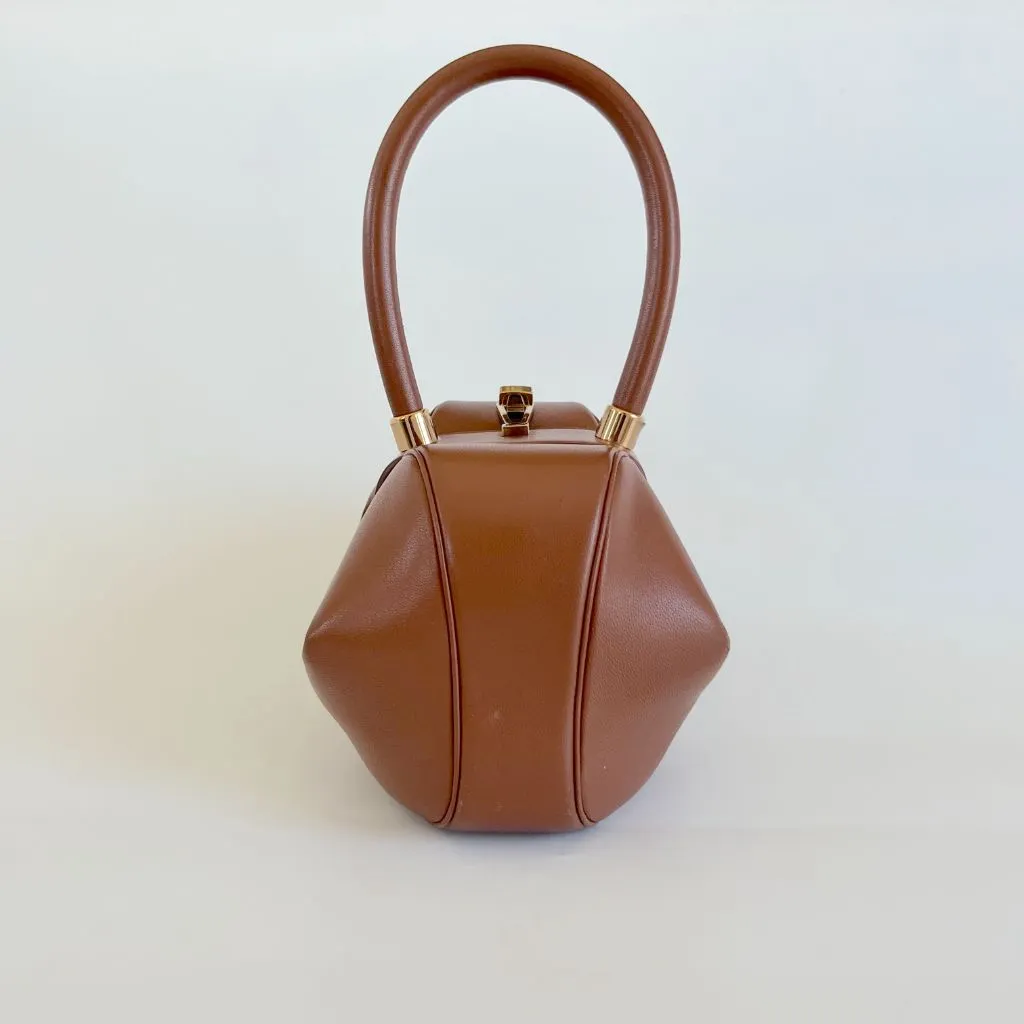 Gabriela Hearst brown leather Nina Bag