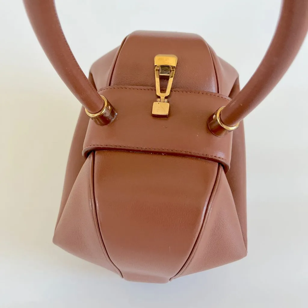 Gabriela Hearst brown leather Nina Bag