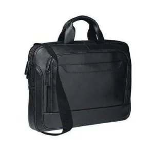 Genuine Leather Spectrum 15.4 to 17 Inch Laptop Case - Black