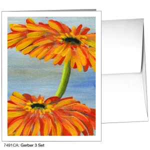 Gerber 3 Set, Greeting Card (7491CA)