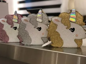 Glitter Unicorn Face Handbag