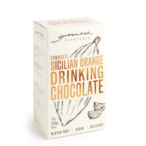 Grounded Pleasures Exquisite Sicilian Orange Drinking Chocolate