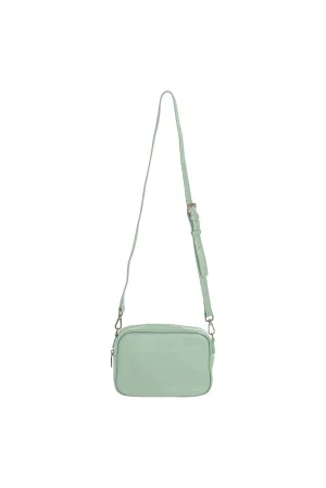 Hoopla Soft Cross Body Box Bag - Sage