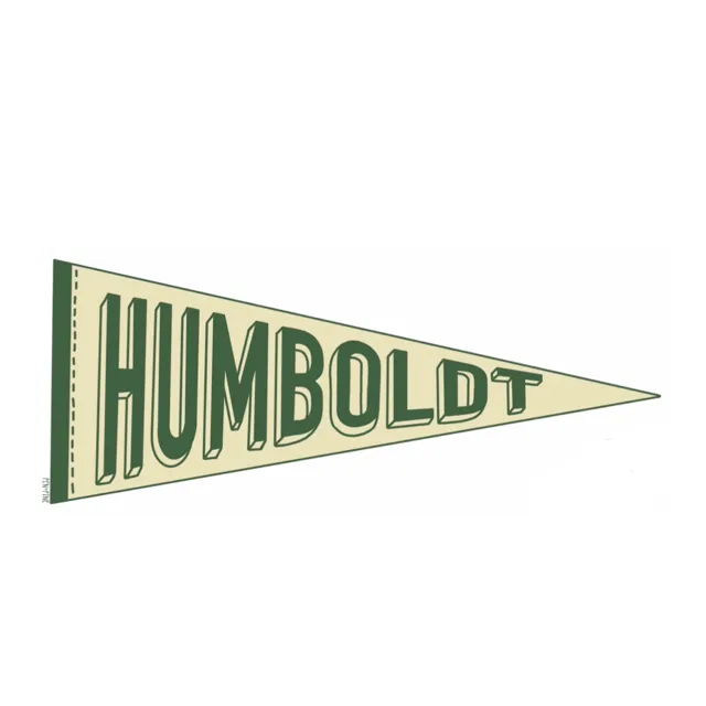 Humboldt Pennant Sticker