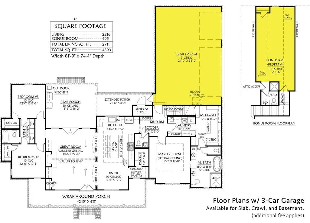 Inviting 3-Bedroom Home with Spacious Bonus Room and Porches