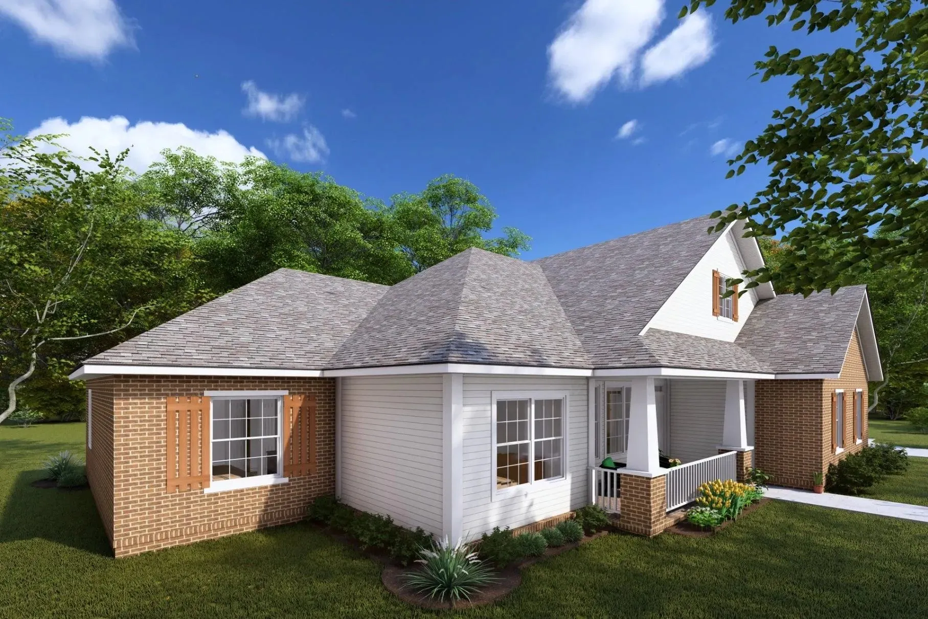 Inviting 4-Bedroom Home with Master Suite, Open Layout, and Side-Entry Garage